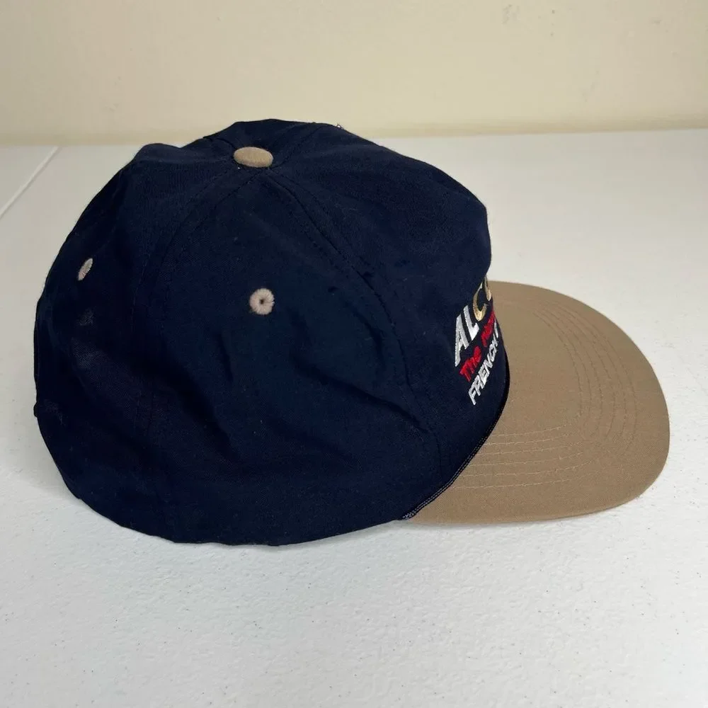 Vintage 90s Alcon 98 The New Golden Age French Lick Indiana Snapback Trucker Hat